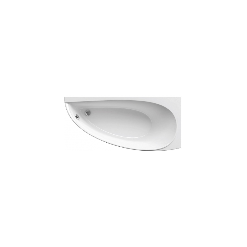Akrilinė asimetriška vonia Ravak Avocado, 150x75 cm, dešininė