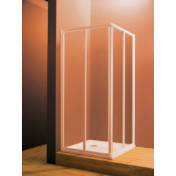 Dušo durys (kampas) Ravak SRV2, 100 cm, Transparent
