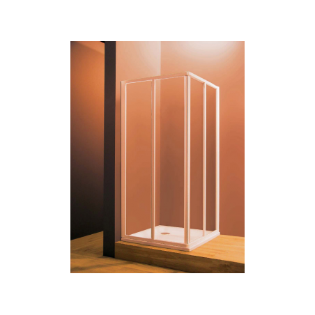 Dušo durys (kampas) Ravak SRV2, 100 cm, Transparent