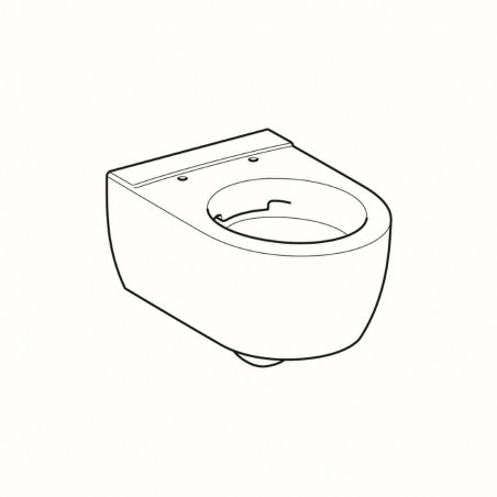 WC pakabinamas Geberit, iCon, Rimfree